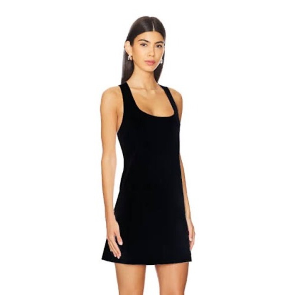 Malbon Anouk Black Golf Dress 10 Shorts Criss Cross Back Womens Tennis Sports